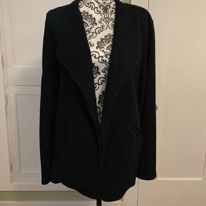 Caslon Black Wide Collar Tailored Blazer - XL